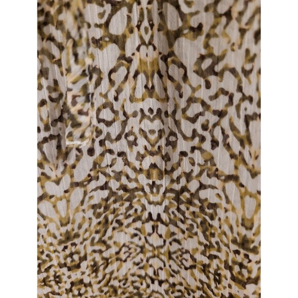 Liz Claiborne Women Petite Size PS‎ 3/4 Sleeve See-Through Blouse - Picture 3 of 5